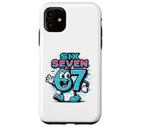 Carcasa para iPhone 11 Six Seven Glitch Mascot - Divertido 67 Meme