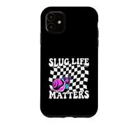 Carcasa para iPhone 11 Snail Slug Retro Humorous Graphic Slug Life Matters
