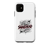 Carcasa para iPhone 11 Snakehead Predator Jungle Swamp Pescador