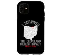 Carcasa para iPhone 11 Sobreviví al Impacto del meteorito de Cleveland el 17 de