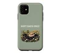 Carcasa para iPhone 11 Soft Days Only Cute Duck Pond Cozy Nature Cottagecore Calma