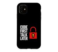 Carcasa para iPhone 11 Software Developer Code First Talk Later