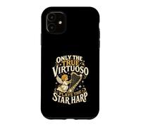Carcasa para iPhone 11 Solo el Verdadero Virtuoso Reproduce música Celestial de Arpa de Estrellas
