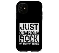 Carcasa para iPhone 11 Solo un pasatiempo geólogo coleccionista de Rocas más