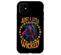 Carcasa para iPhone 11 Solo un pequeño Truco o Regalo Divertido para Brujas de Halloween