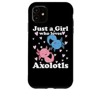 Carcasa para iPhone 11 Sólo una Chica Que ama a los Axolotl Axolotl Cute Kawaii Des