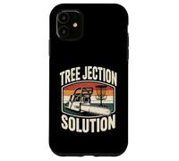 Carcasa para iPhone 11 Solución de árbol de bromas de Golf Disc Golf
