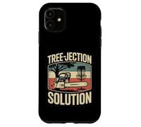 Carcasa para iPhone 11 Solución de árbol de bromas de Golf Disc Golf