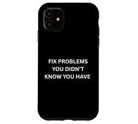 Carcasa para iPhone 11 Solucione Problemas Que no conocía Funny Programmer IT
