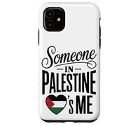 Carcasa para iPhone 11 Someone In Palestine Loves Me Palestine Heart