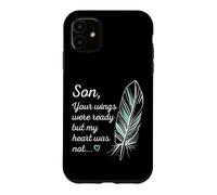 Carcasa para iPhone 11 Son Wings were Ready by My Heart Not Memorial