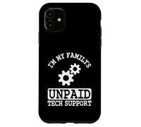 Carcasa para iPhone 11 Soporte técnico no pagado de I'm My Family Funny Mens