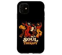 Carcasa para iPhone 11 Soul Is My Therapy Retro Disco Música Soul de los 70 y 80