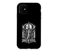 Carcasa para iPhone 11 Soul of Steel Honor Tiene Un Borde Samurai Katana