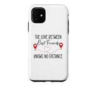 Carcasa para iPhone 11 Soul Sisters The Love Between Best Friends Knows No Distance