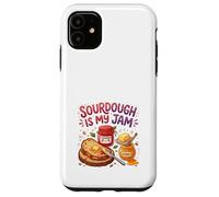 Carcasa para iPhone 11 Sourdough Is My Jam Funny Baking for Women Bakers Moms