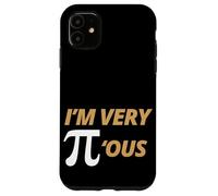 Carcasa para iPhone 11 Soy Muy piadoso Funny 3.14 Pi Day Math Fan Student Teacher