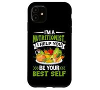 Carcasa para iPhone 11 Soy nutricionista Te ayudo a ser tu Mejor yo