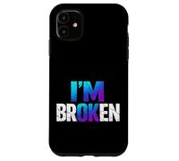 Carcasa para iPhone 11 Soy Roto: Frase Emocional sobre Vulnerabilidad