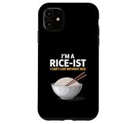 Carcasa para iPhone 11 Soy un arroz, no Puedo Vivir sin el Dicho Filipino de arroz