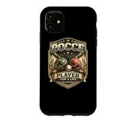 Carcasa para iPhone 11 Squadra Italiana di giocatori di Bocce retrò Bocce Player