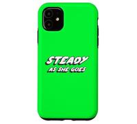 Carcasa para iPhone 11 Steady as She Goes | 2000's Music Song White