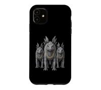 Carcasa para iPhone 11 Stegosaurus Dinosaur Rap Old School Retro Streetwear 80s 90s