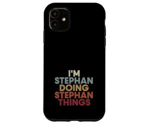 Carcasa para iPhone 11 Stephan Name Stephan Personalized Name First Given