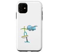 Carcasa para iPhone 11 Stickman de lámina de ala