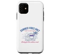 Carcasa para iPhone 11 Summer Vibes Only Surf Sun Cove Beach Vacaciones