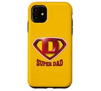 Carcasa para iPhone 11 Super Dad Shield tee Shirt, Happy Father's Day, Best Father