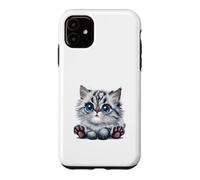 Carcasa para iPhone 11 Super Lindo Gato bebé Amo a mi Gato
