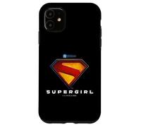 Carcasa para iPhone 11 Supergirl 2026 Full Color Shield Name Under Shield