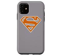 Carcasa para iPhone 11 Superman Burnt Orange & White Shield