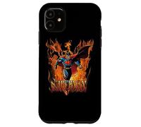 Carcasa para iPhone 11 Superman Through The Fire