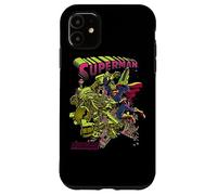 Carcasa para iPhone 11 Superman Versus Metallo Blacklight