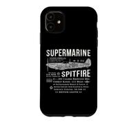 Carcasa para iPhone 11 Supermarine Spitfire | RAF Avión de Caza Británico de WWII