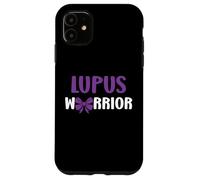 Carcasa para iPhone 11 Survivor Fighter Purple Support Awareness Warrior Lupus