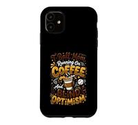 Carcasa para iPhone 11 T-Ball Mamá Café Ciego Optimismo tee Ball Mama