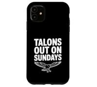 Carcasa para iPhone 11 Talons out on Sundays Hawk Lover para observadores de Aves