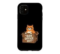 Carcasa para iPhone 11 Taquilla Hit Cat Funny Feline Movie Lover