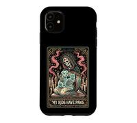 Carcasa para iPhone 11 Tarjeta de Tarot para Amantes de Las Mascotas con diseño de Esqueleto de My Kids Have