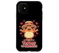 Carcasa para iPhone 11 Te Amo Un Montón Coquí Rana Puertorriqueña Lindo Boricua Amor