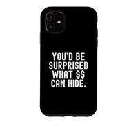 Carcasa para iPhone 11 te sorprenderías lo Que Puede Ocultar Witty Clever Observational