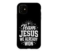Carcasa para iPhone 11 Team Jesus We Already Won Miembro De La Iglesia