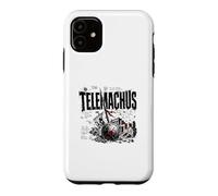 Carcasa para iPhone 11 Telémaco Mitología Griega Odisea Guerrero Escena