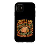 Carcasa para iPhone 11 Tengo Mucho Que Hacer en mi Cabeza, principalmente música de Ascensor
