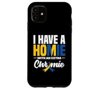 Carcasa para iPhone 11 Tengo un Homie con un síndrome de Down Extra Chromie T21