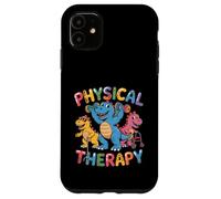 Carcasa para iPhone 11 Terapeuta físico pediátrico Dinosaurio T-Rex PT PTA Terapia