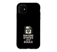 Carcasa para iPhone 11 Terapeuta Gamer Controlador Emocional Jugador Salud Mental Diversión